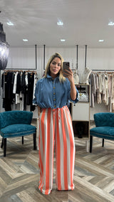 Tina Stripes Pants