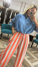 Tina Stripes Pants