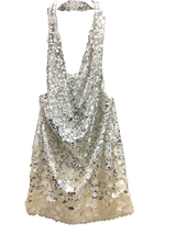 Sequence Halter Mini Dress