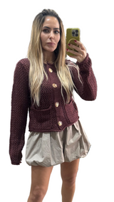 Pre Order Clari Brown Top