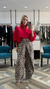 Animal Print Pants