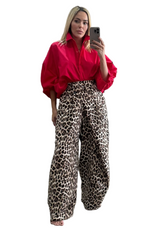 Animal Print Pants