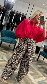 Animal Print Pants