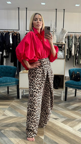 Animal Print Pants
