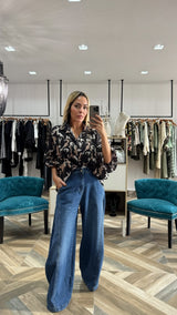 Camo Blouse
