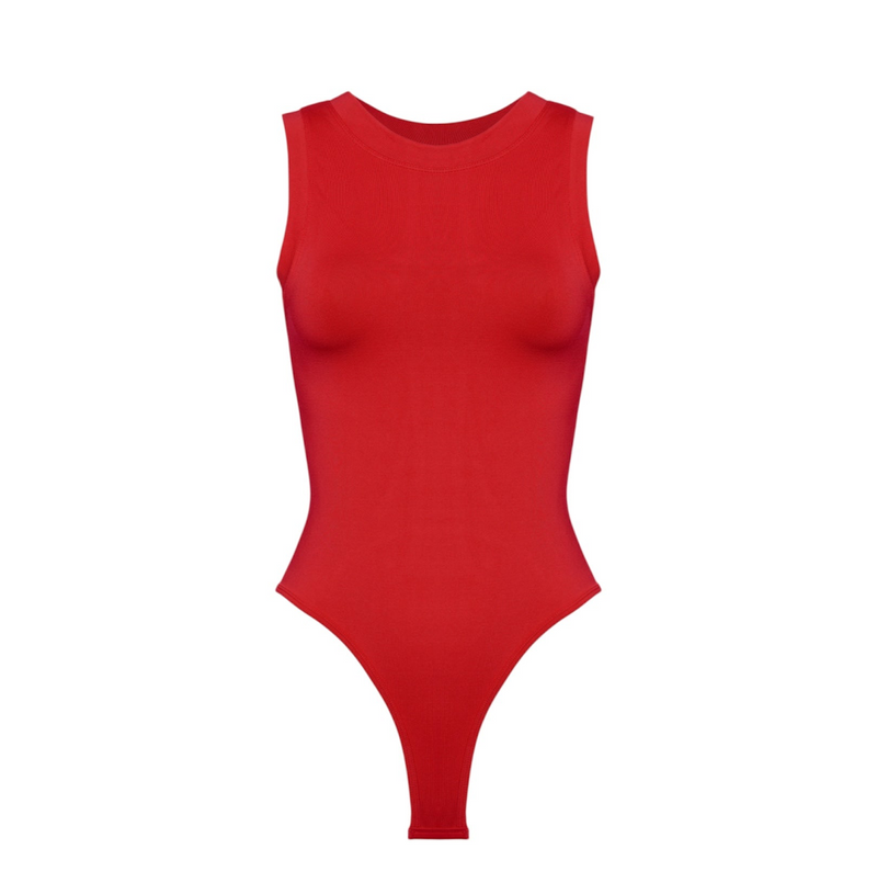 Thick banded smooth bodysuit