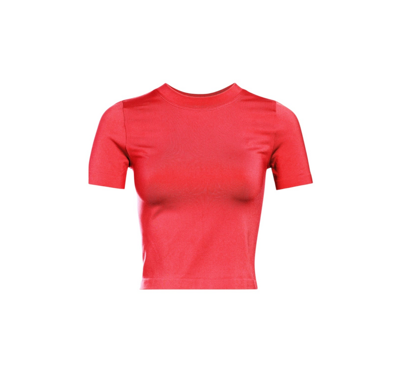 Smooth thick banded tee