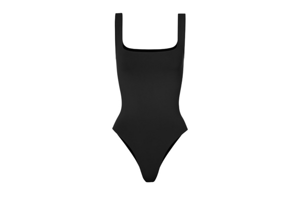 PLAIN SQUARE NECK TANK BODYSUIT