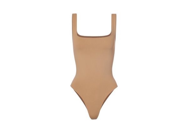 PLAIN SQUARE NECK TANK BODYSUIT