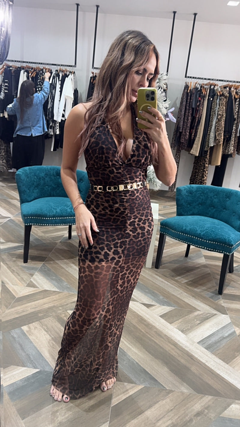 Animal Print Dress
