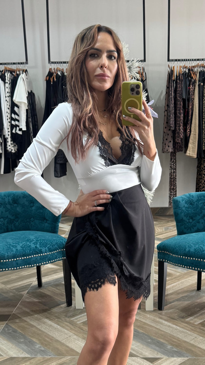 French White Bodysuit