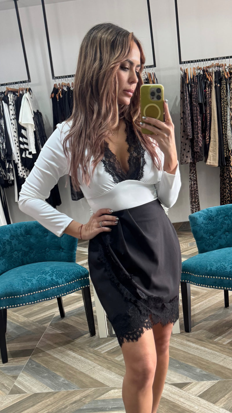 French White Bodysuit