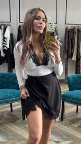 French White Bodysuit