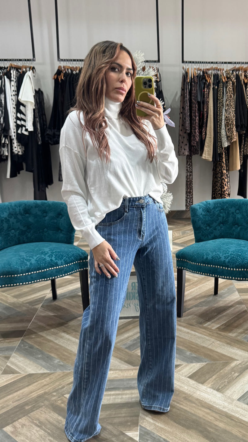 Stripe Jeans