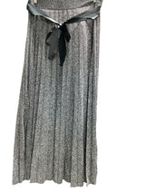 Metallic Silver Skirt
