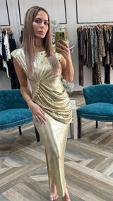 Gold Dress