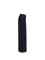 Wide Leg Denim Trousers