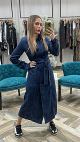 Denim Long Coat