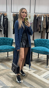 Denim Long Coat