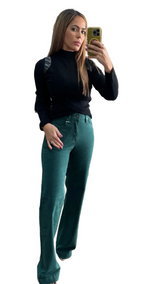 Tummy Control High Rise Straight Pants