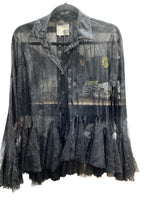 Valeria Black Blouse