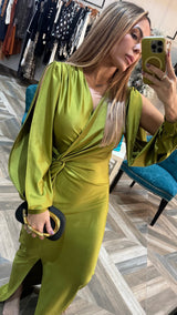 Camila Green Dress
