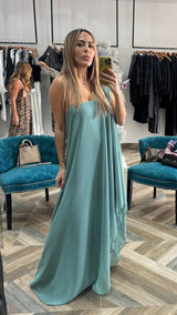 One shoulder tunic dress