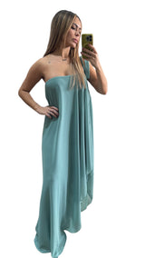 One shoulder tunic dress