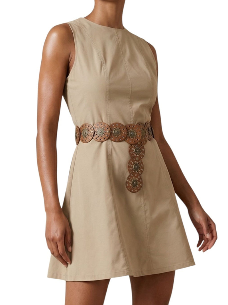 High Neck Skater Flare Dress – WhyNotBtq