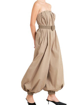 Solid Woven Jumpsuit