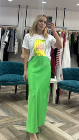 Carolina Lime Skirt