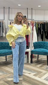 Yellow Stripes Blouse
