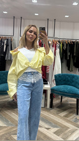 Yellow Stripes Blouse