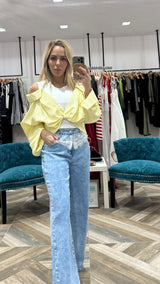 Yellow Stripes Blouse