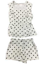 Polka Dot Vest & Shorts Set