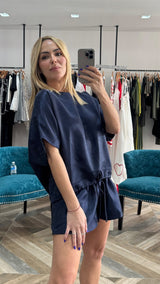 High Waisted Pleated Shorts