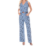 Lara Denim Pants Set