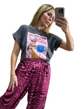 Pink Zebra Pants