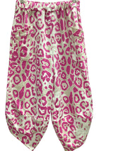 Pink Print Pants