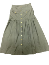 Gretta Olive Skirt