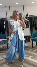 Delina Light Denim Pants