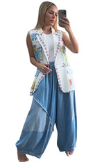 Delina Light Denim Pants