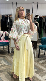 Light Yellow Skirt