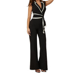Colorblock Detailed Fashion Jumpsuit