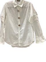 Silver Rose Blouse