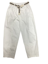White Capri Pants