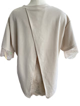 Beige Lace Top