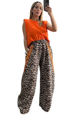 Animal Print Pants