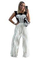 Wide-leg Palazzo Pants