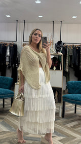 Gold Net Blouse